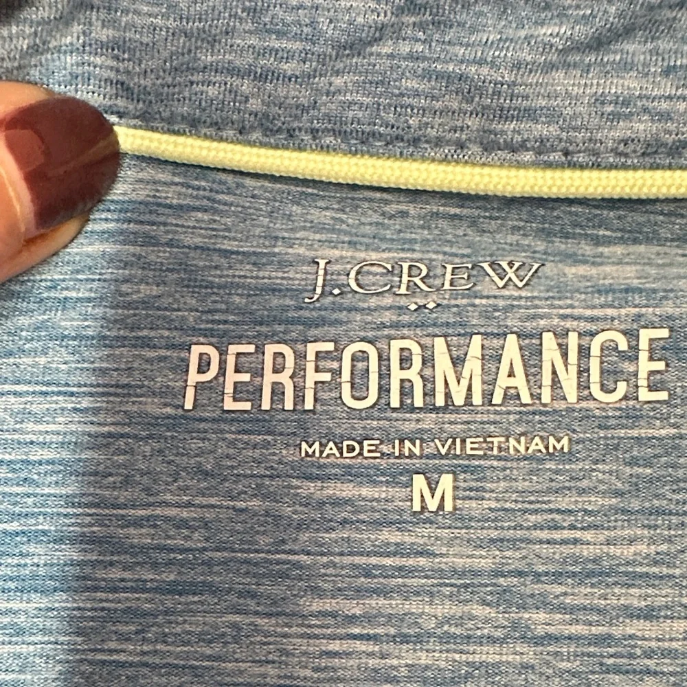 J.‎ Crew Heathered Blue Polo Shirt